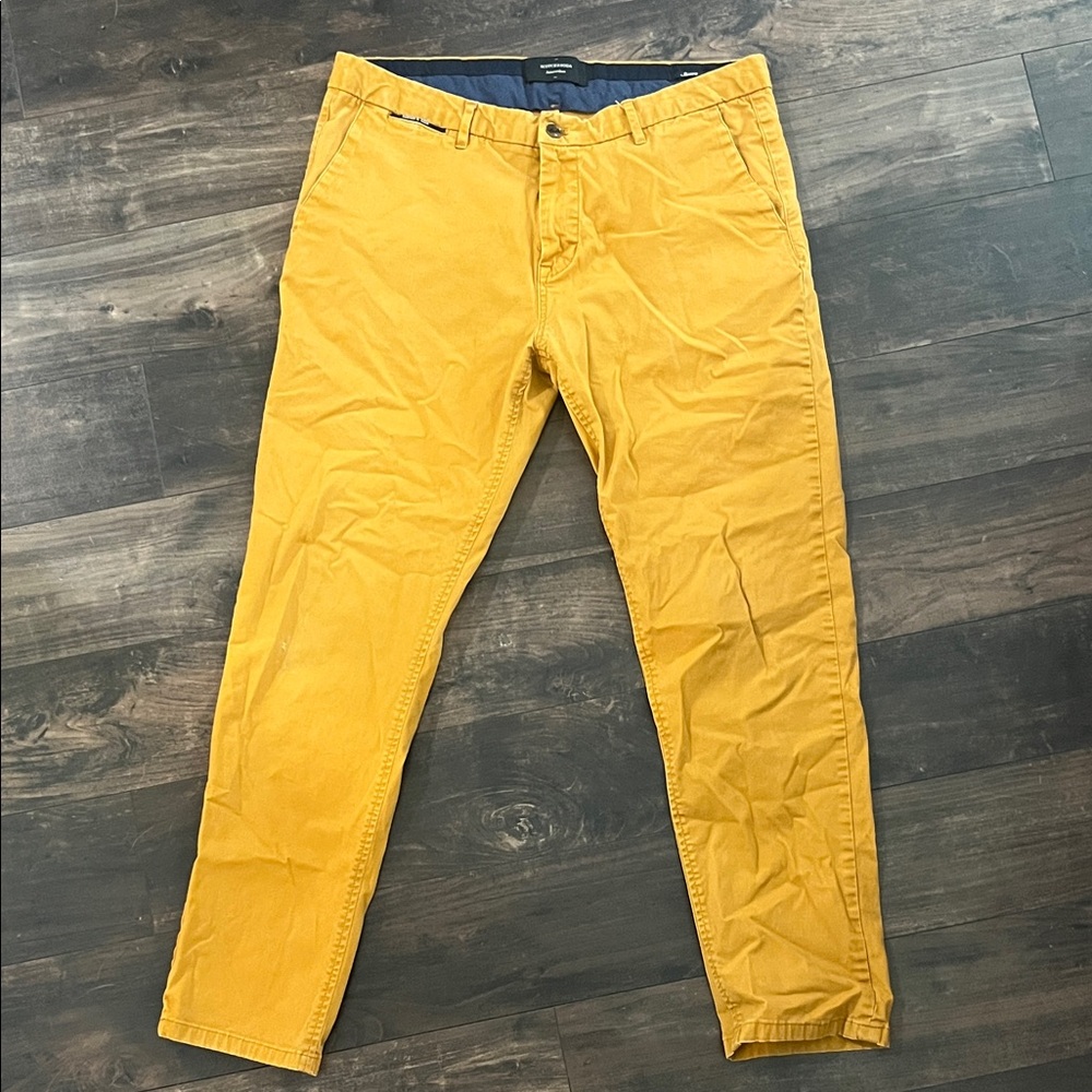 Scotch & Soda Mustard Chinos